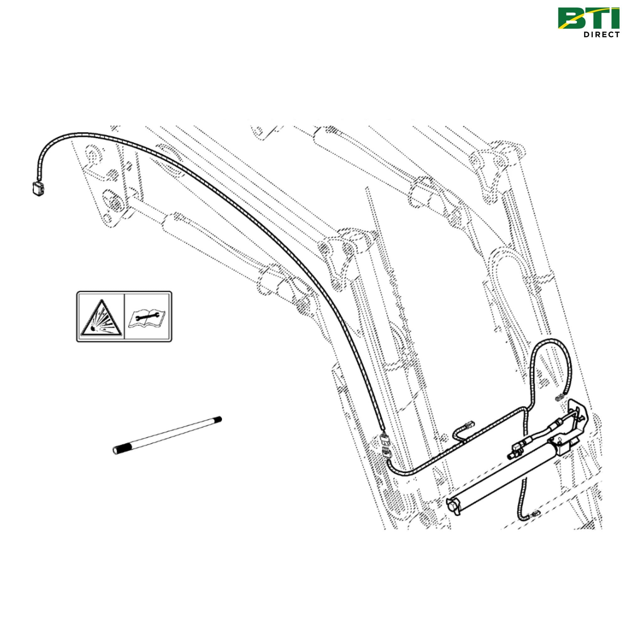 BCC10264: Loader Suspension System (LSS) Attachment, Loader Side