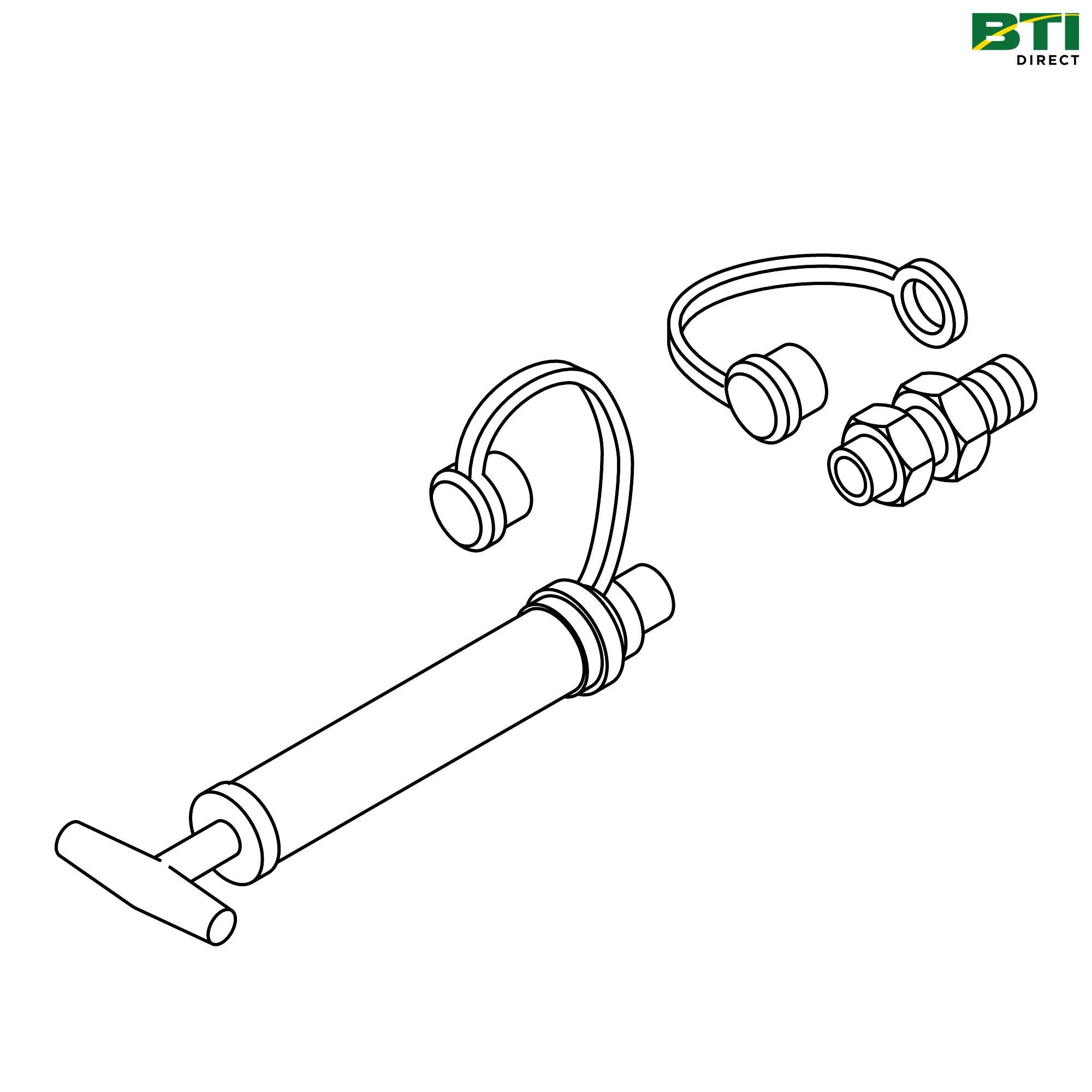 BE32553: Auto-Lube System Quick-Fill Attachment