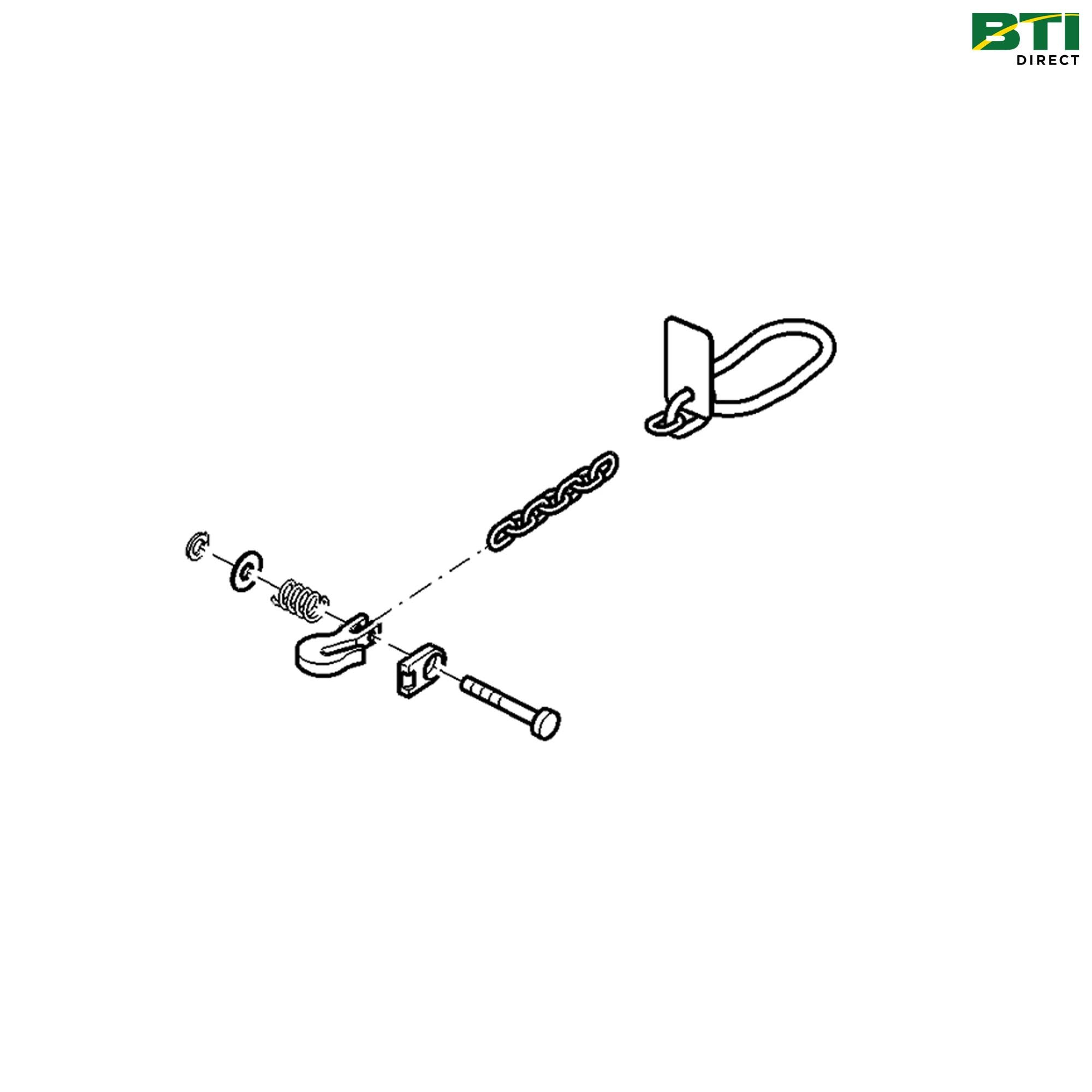 BE32582: Safety Chain Attachment for Tower Equipment, 13607.8 kg (30000 lb)