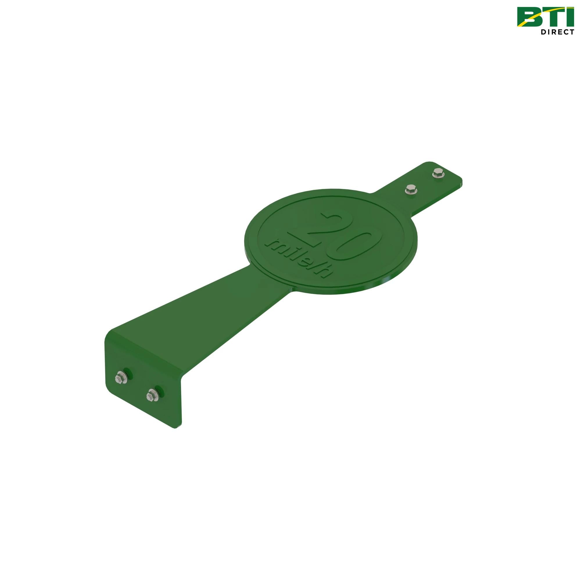 BE33007: Slow Moving Vehicle (SMV) Emblem Support Attachment