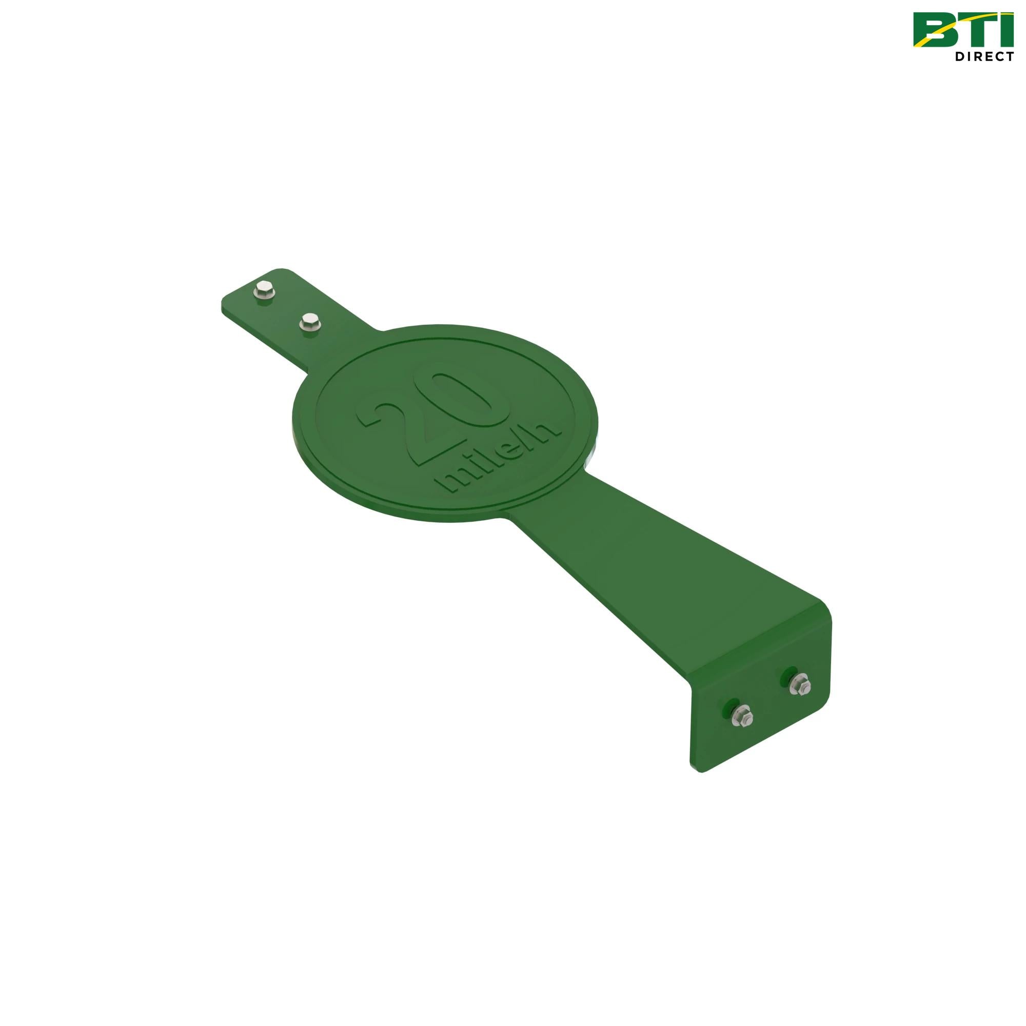 BE33007: Slow Moving Vehicle (SMV) Emblem Support Attachment