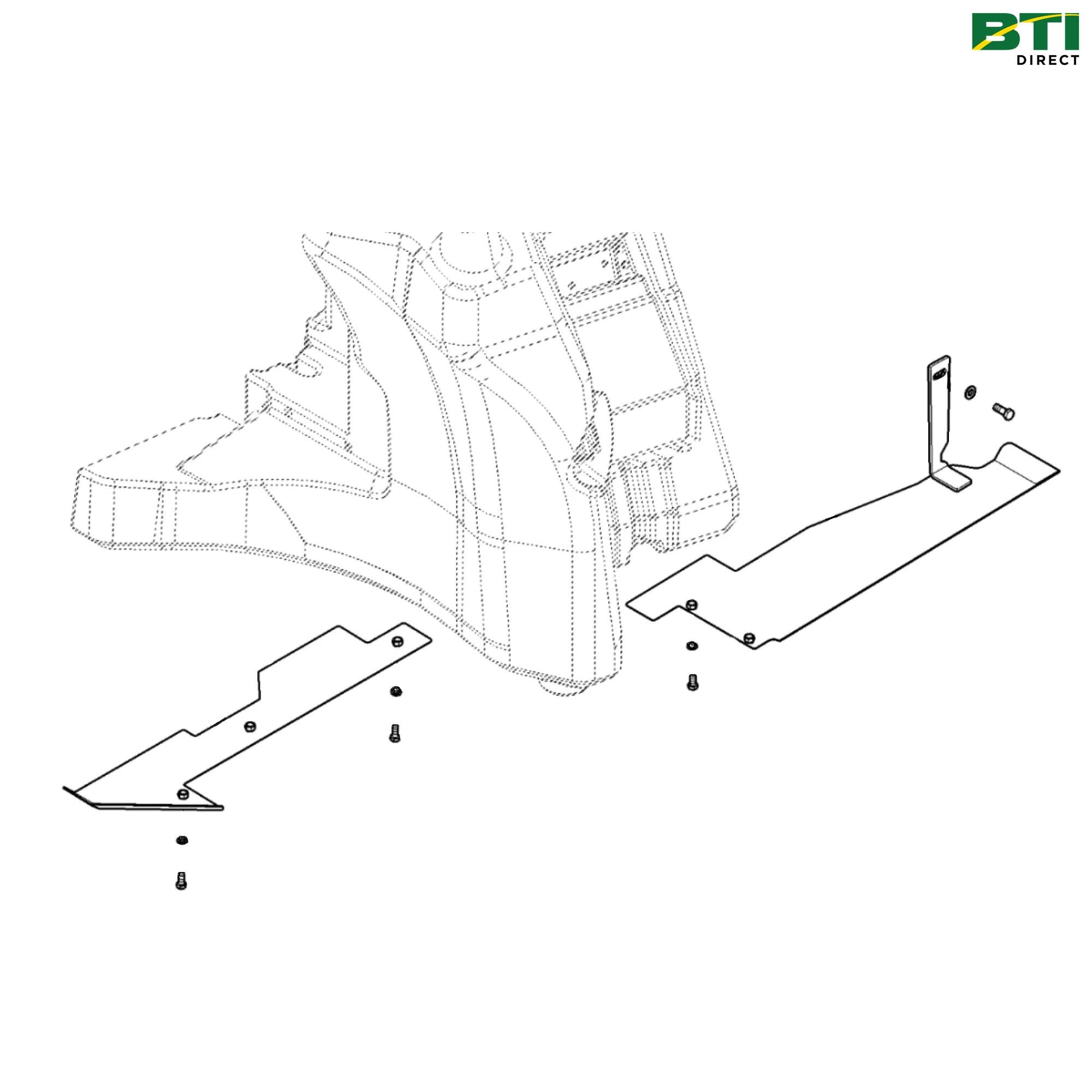 BL15407: Fuel Tank Bottom Guard Attachment