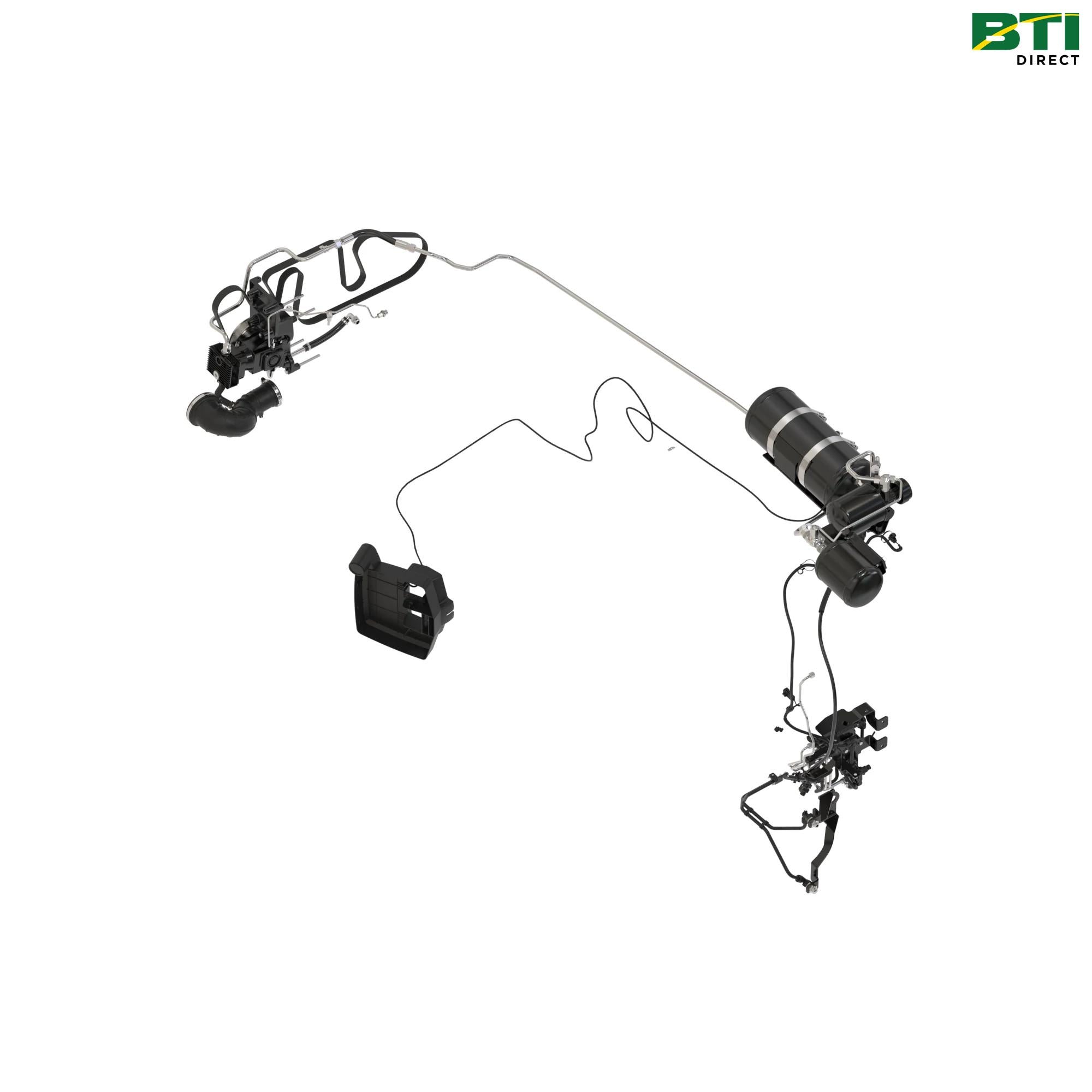 BL16041: Air Trailer Brake 2L Valves and Couplers Attachment without Front Axle Brake