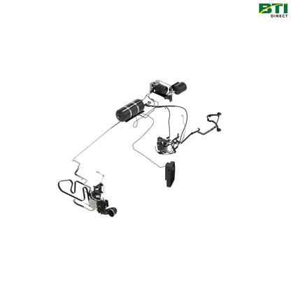 BL16041: Air Trailer Brake 2L Valves and Couplers Attachment without Front Axle Brake