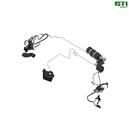 BL16043: Air Trailer Brake 2L Valves and Couplers Attachment with Front Axle Brake