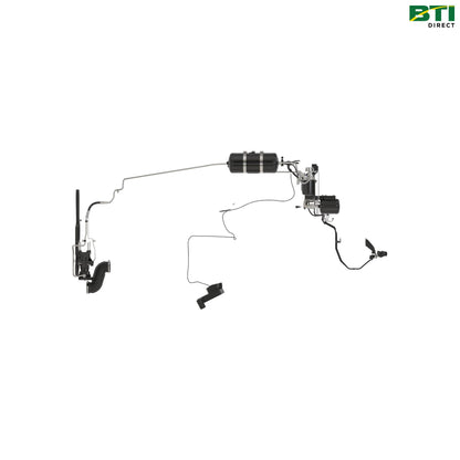 BL16043: Air Trailer Brake 2L Valves and Couplers Attachment with Front Axle Brake
