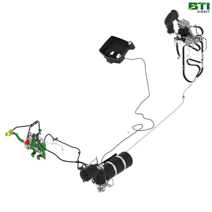 BL16260: Air Trailer Brake 2 Lines, Valves, and Couplers Attachment