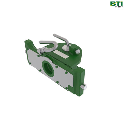 BL16535: Wagon Hitch Attachment with Cuna Coupling for 360 mm Rail, Type D3, Height Adjustable