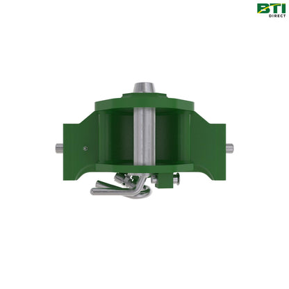 BL16535: Wagon Hitch Attachment with Cuna Coupling for 360 mm Rail, Type D3, Height Adjustable