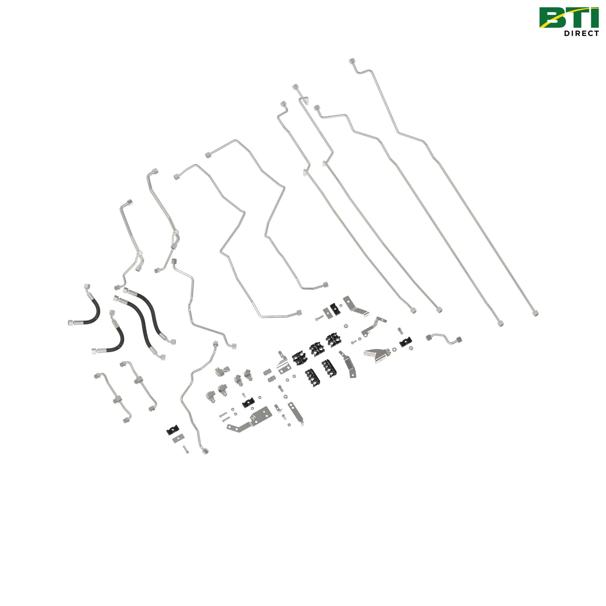BL16556: Front Hitch Oil Lines and Fittings Attachment