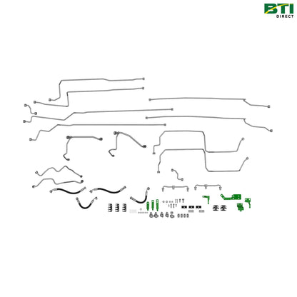 BL16559: Front Hitch Oil Lines and Fittings Attachment