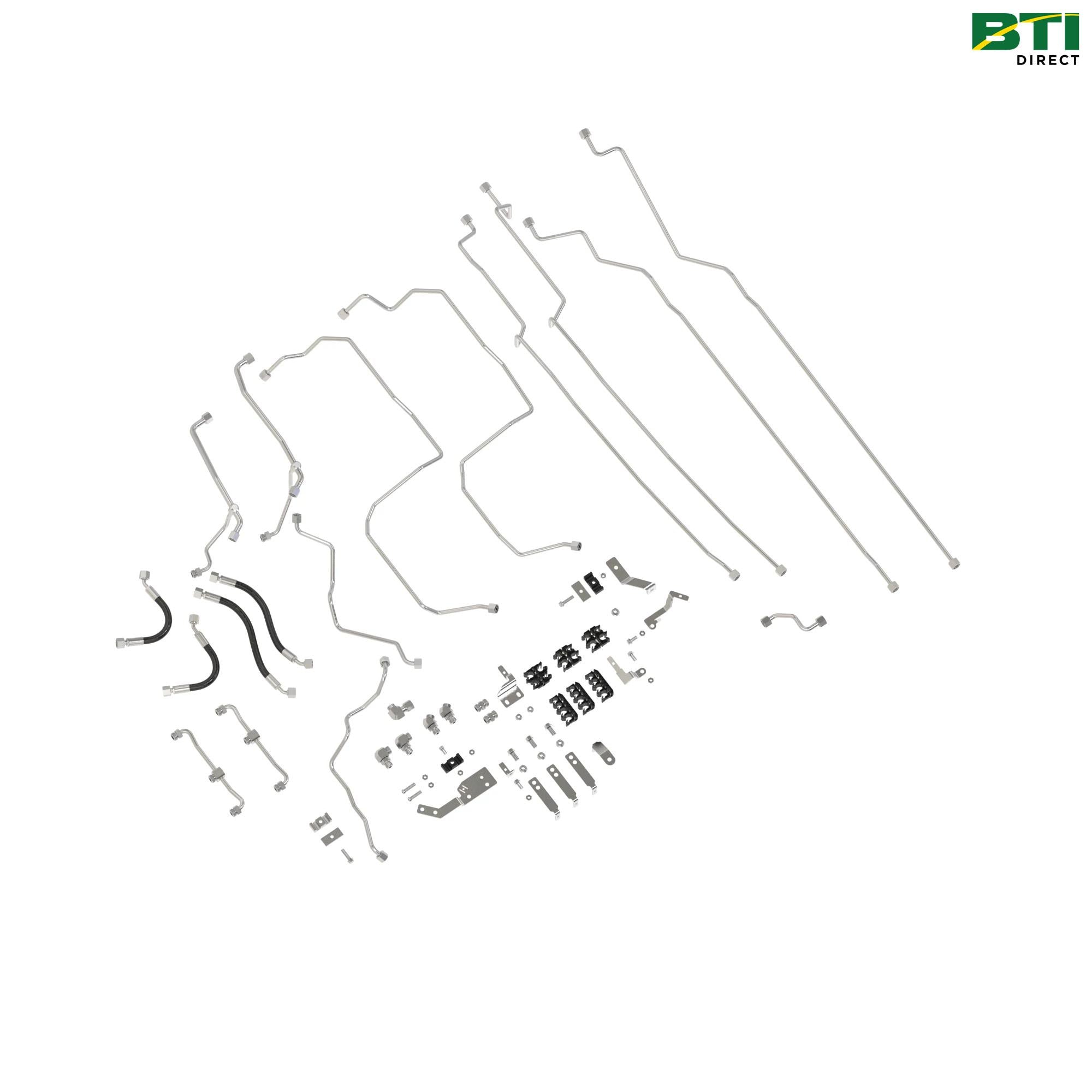 BL16559: Front Hitch Oil Lines and Fittings Attachment