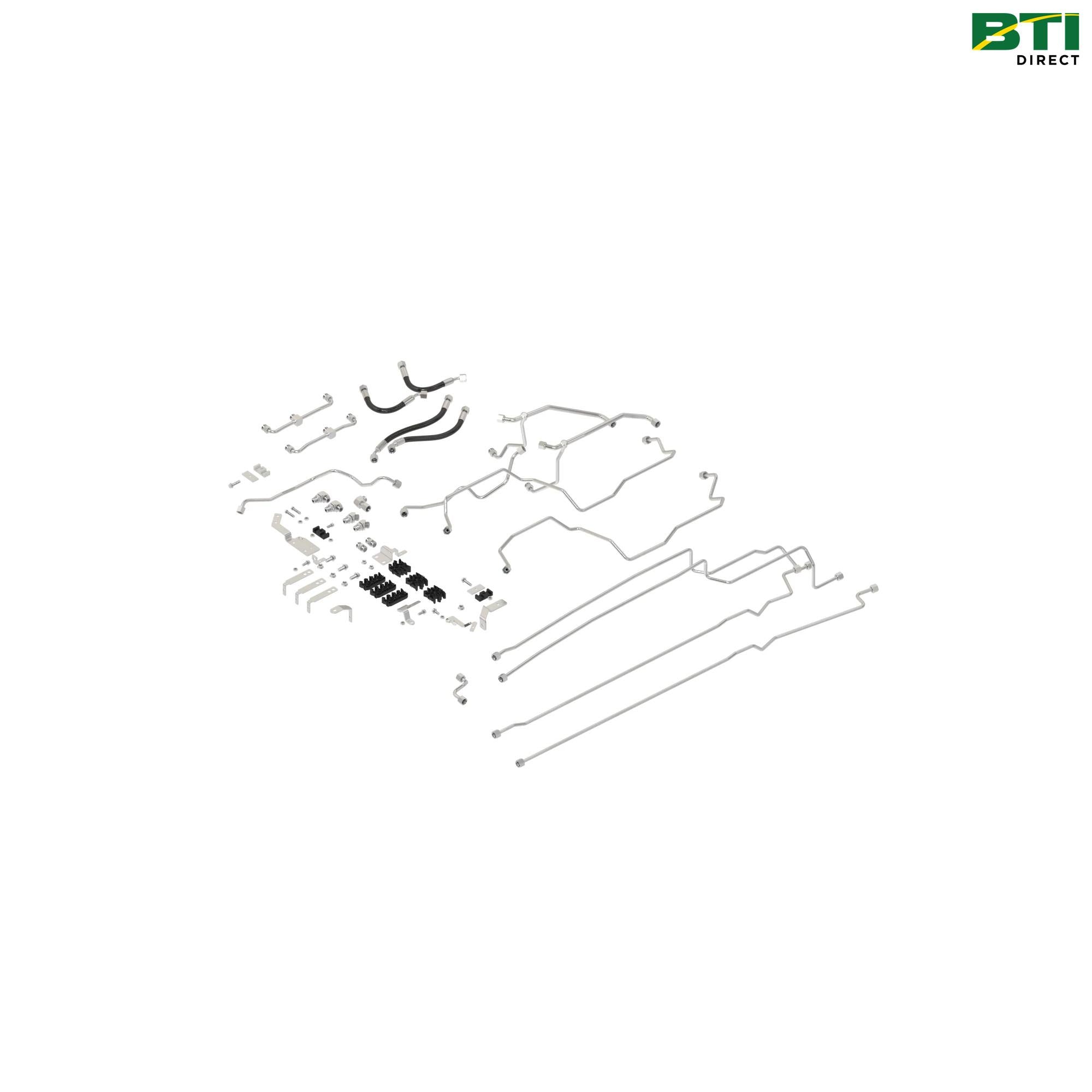 BL16559: Front Hitch Oil Lines and Fittings Attachment