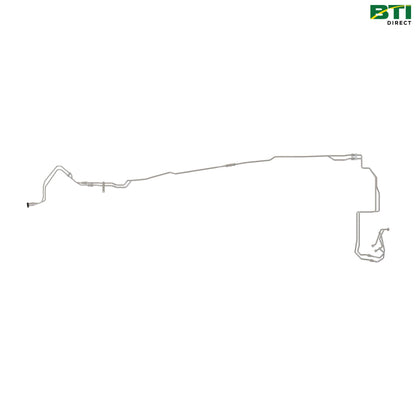 BL16560: Oil Line Attachment for 1st Front SCV via Rear SCV