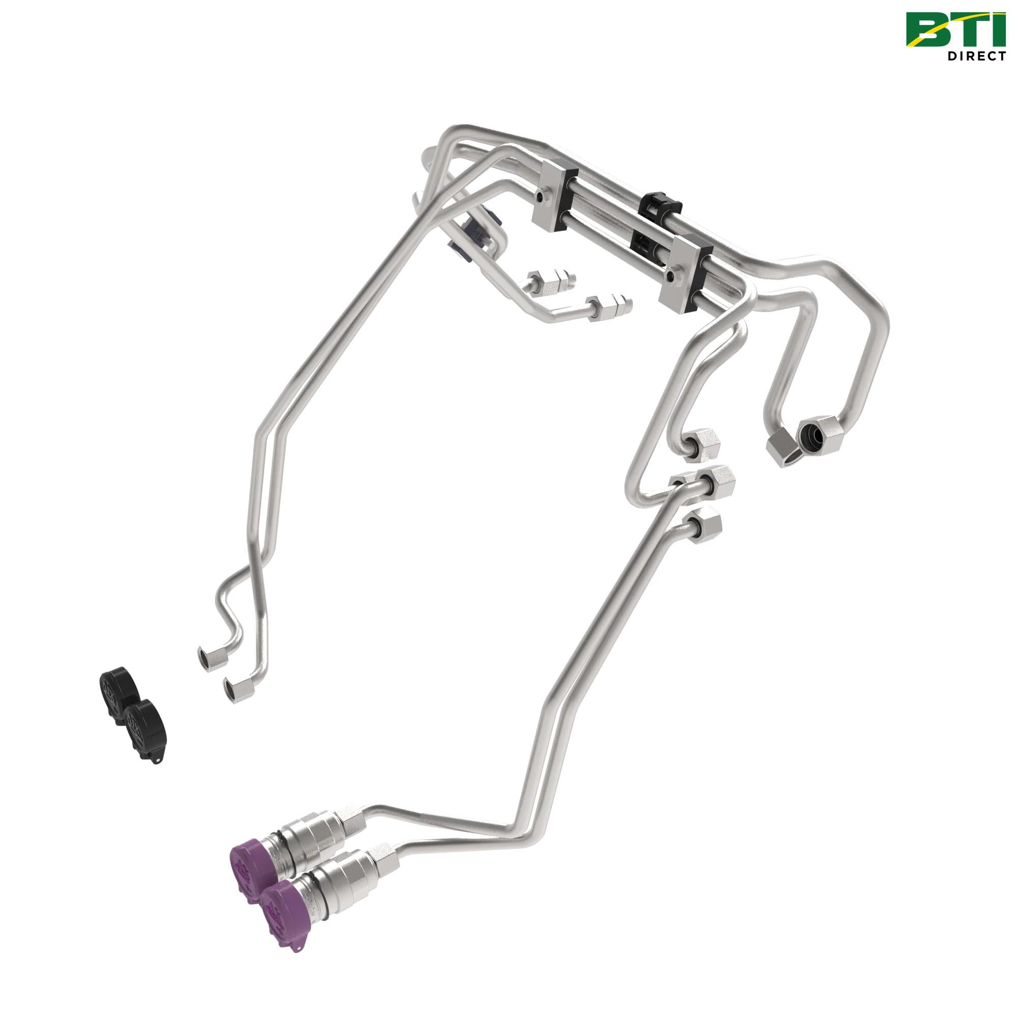 BL16561: Oil Line Attachment for 2nd Front SCV via Diverter Valve