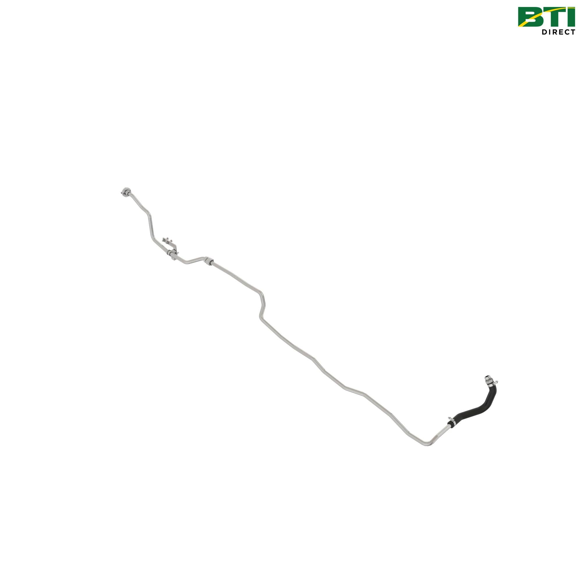 BL16753: Front Hitch Pressure Free Return Oil Lines Attachment with Hydraulic Quick-Coupler