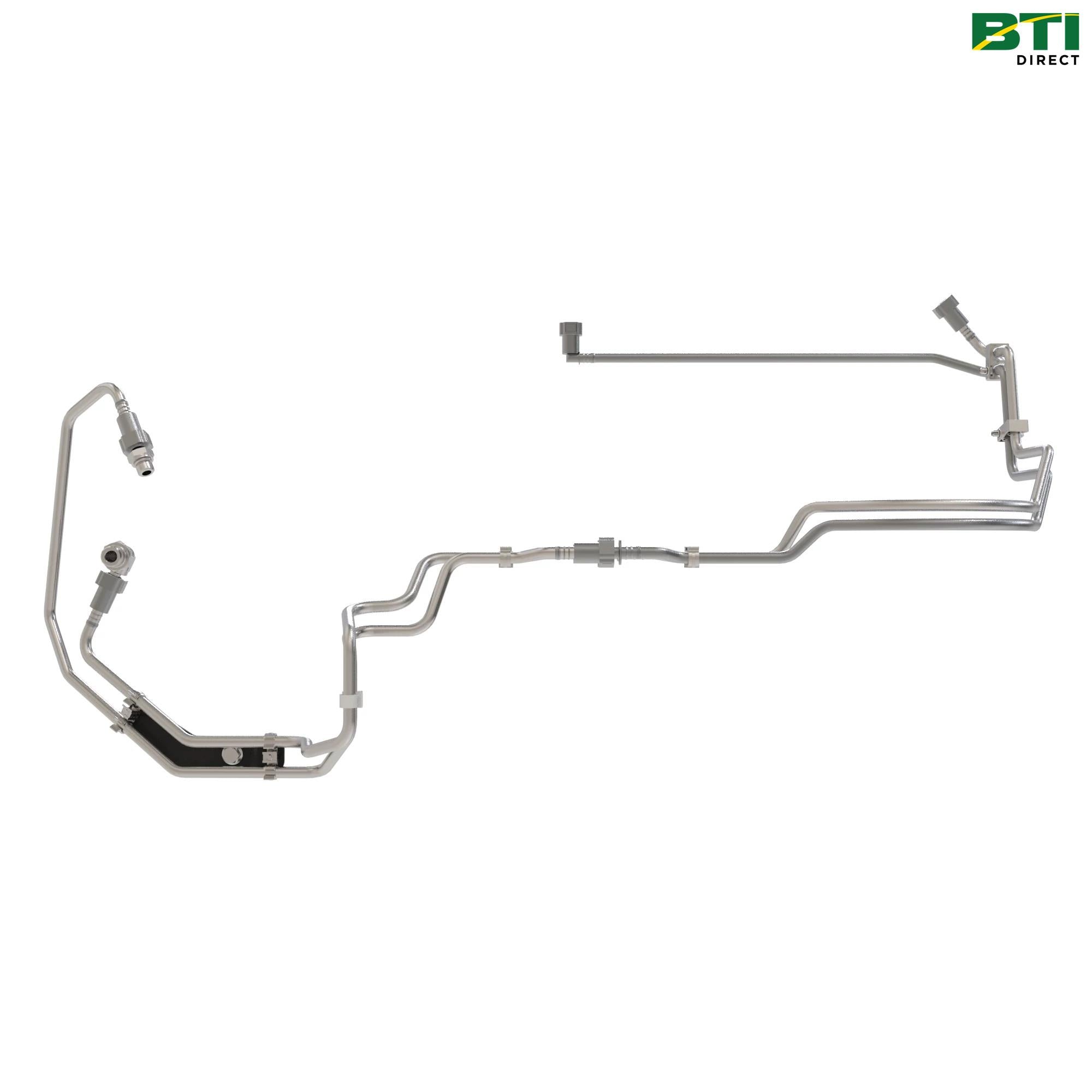 BL17002: Front PTO Oil Cooler Line Attachment