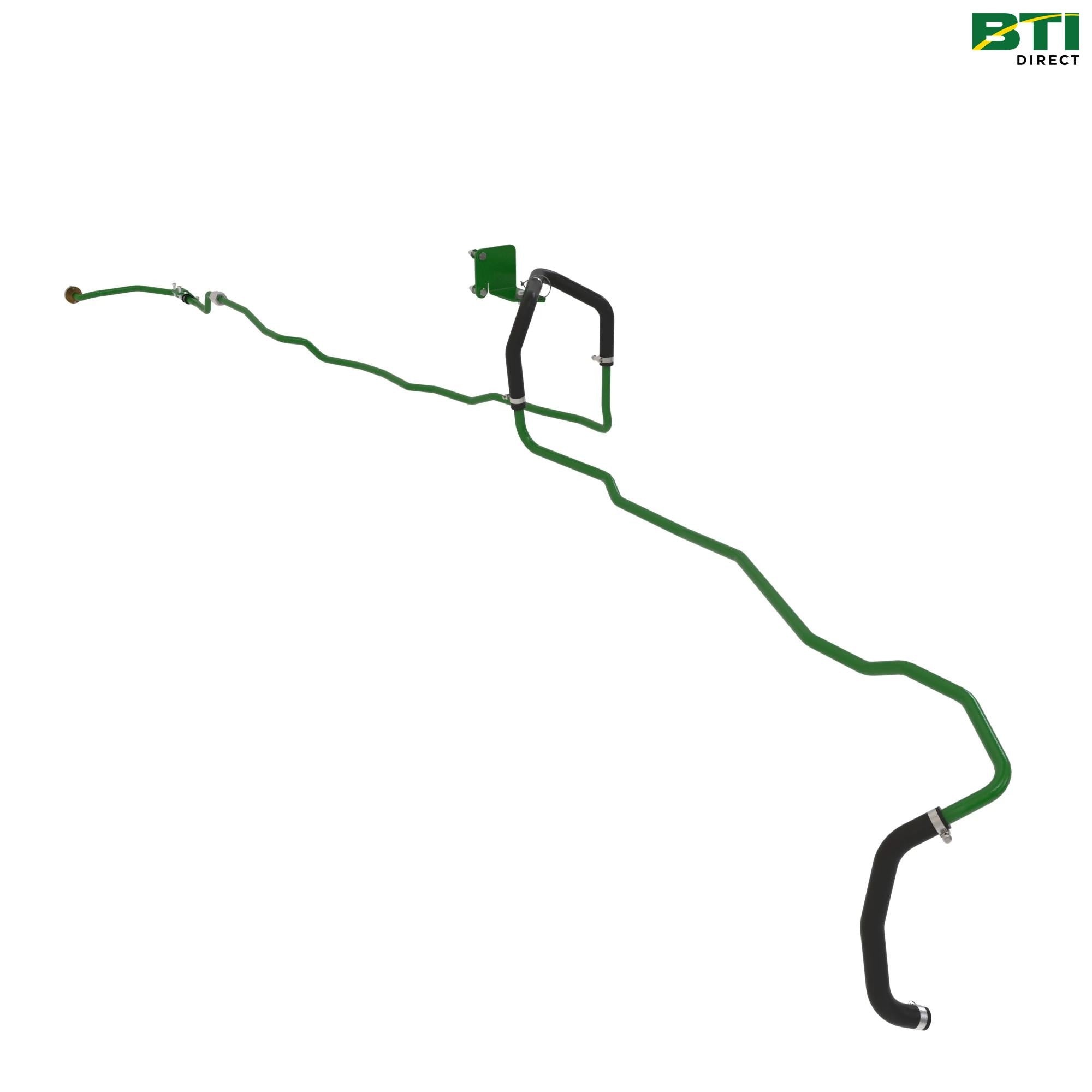 BL17120: Front Hitch Pressure Free Return Oil Lines Attachment