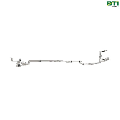 BL17132: Front Hitch Oil Line Attachment