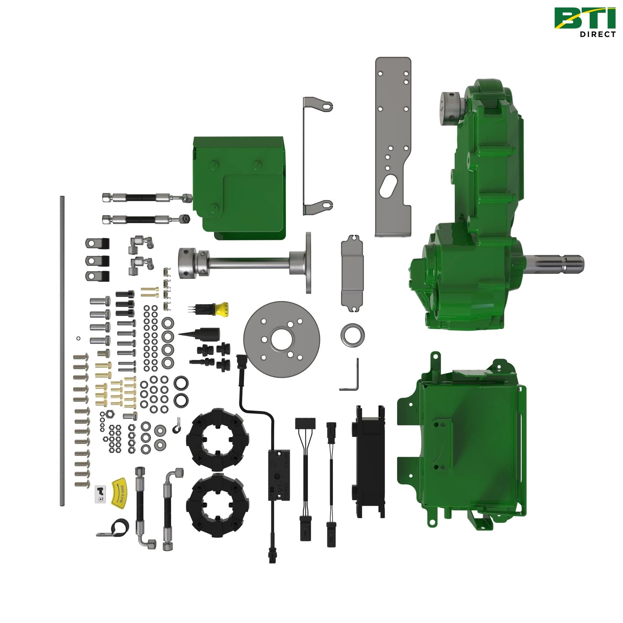 BLV11003: Front PTO Hitch Attachment (Engine Driven), 1000 RPM CCW