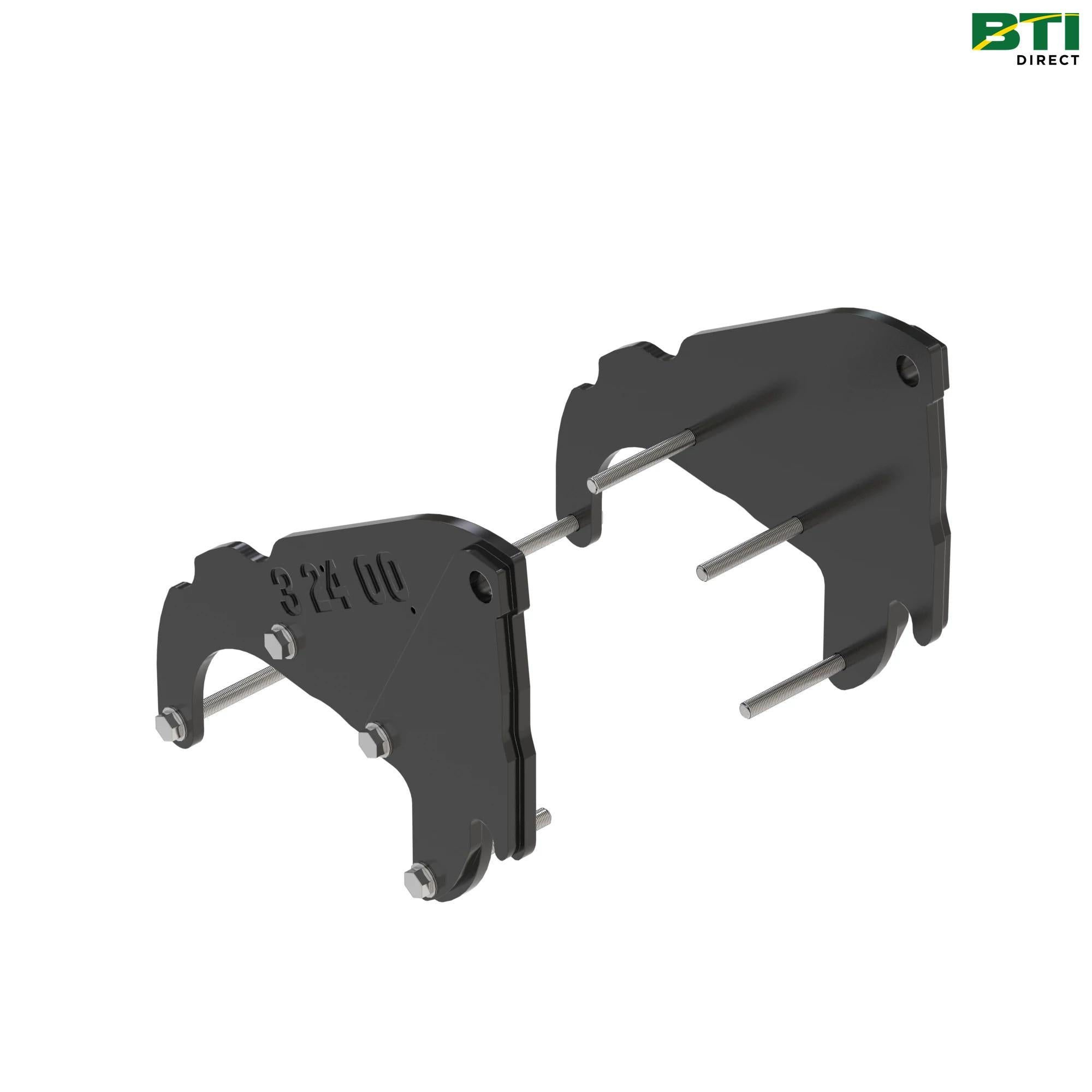 BM19564: Side Mounting Plate Attachment for Backhoe Mounting