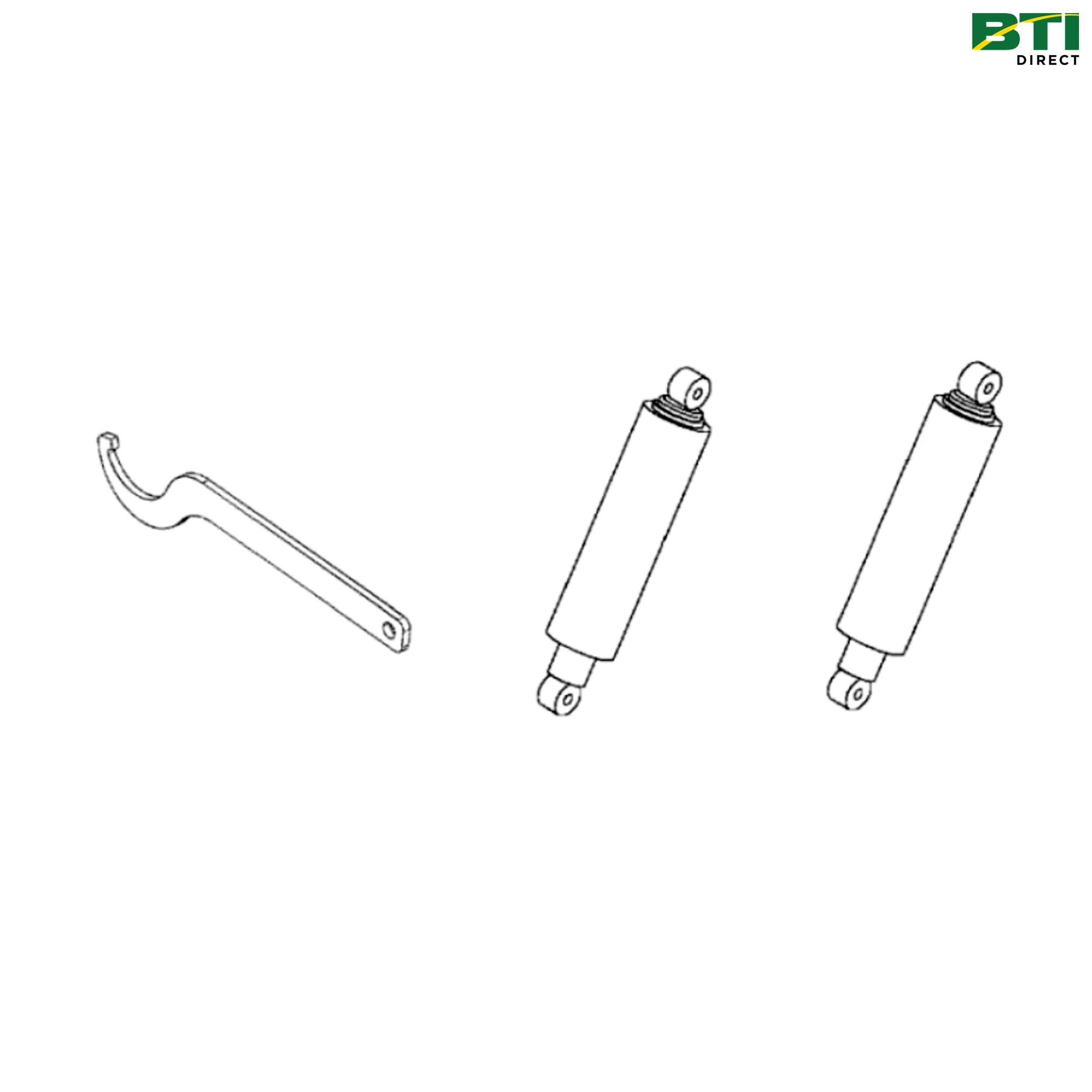 BM22004: Heavy- Duty Front Suspension Absorber Kit
