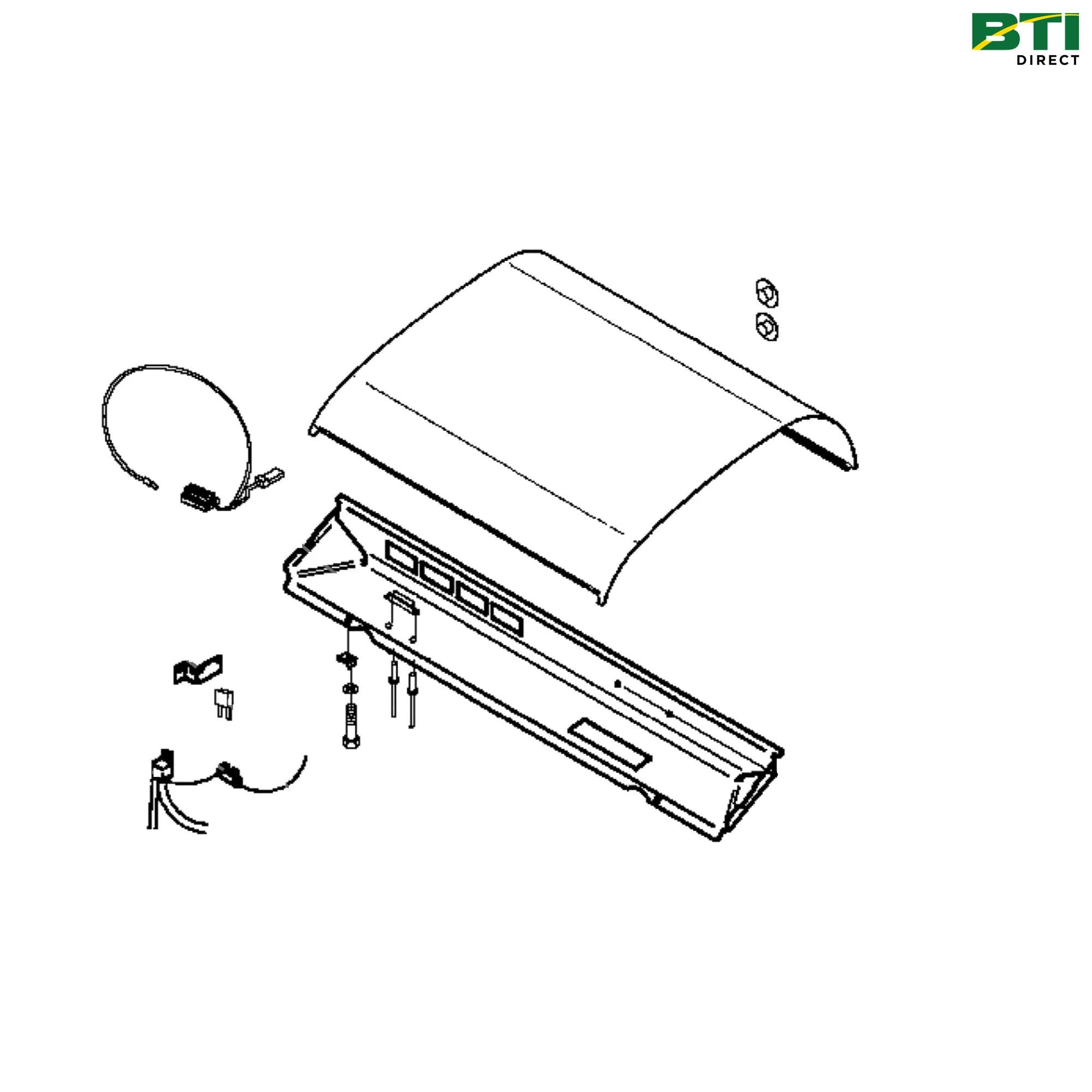 BM22138: Cab Windshield Harness Kit