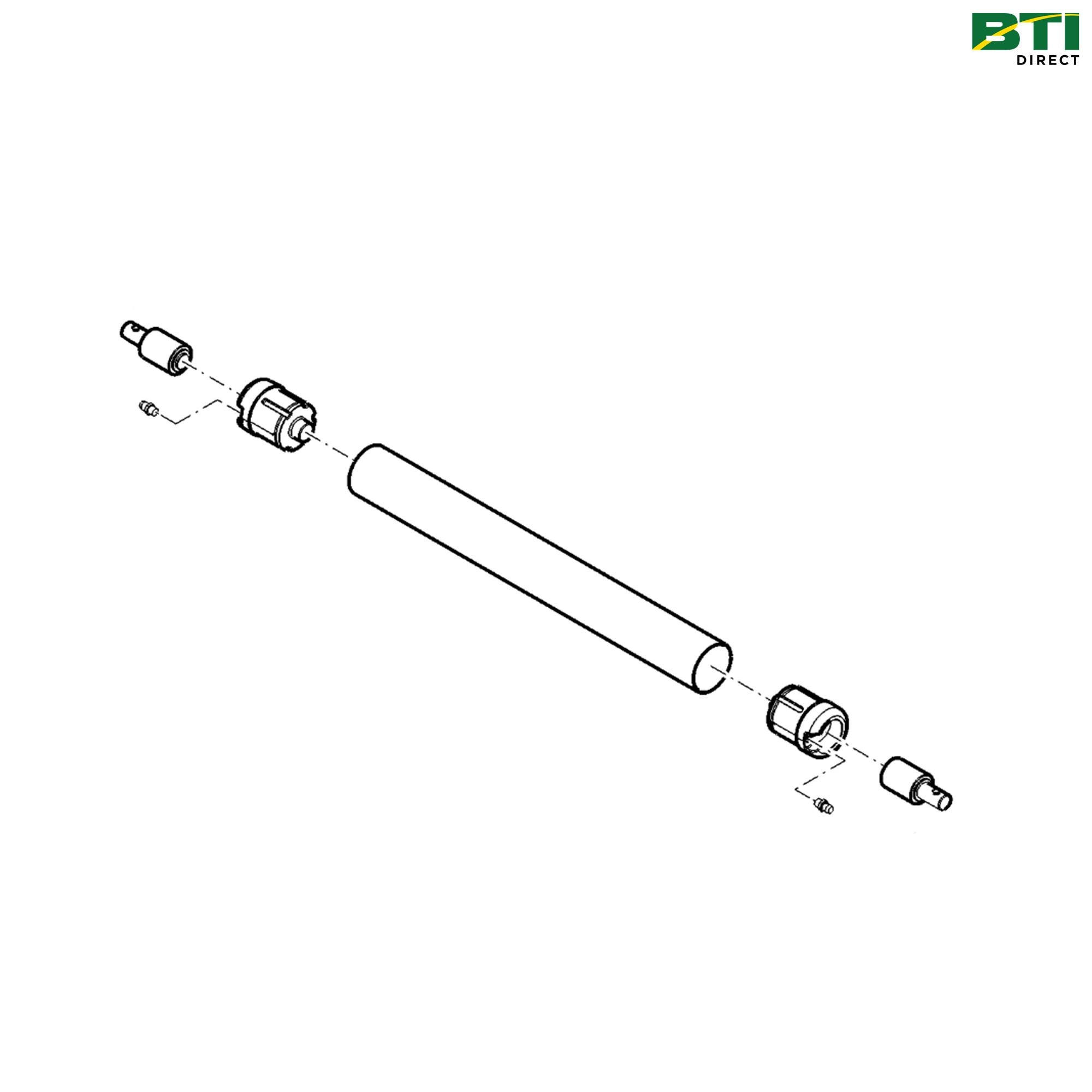 BM24203: Wide Roller Tube, 18 Inch