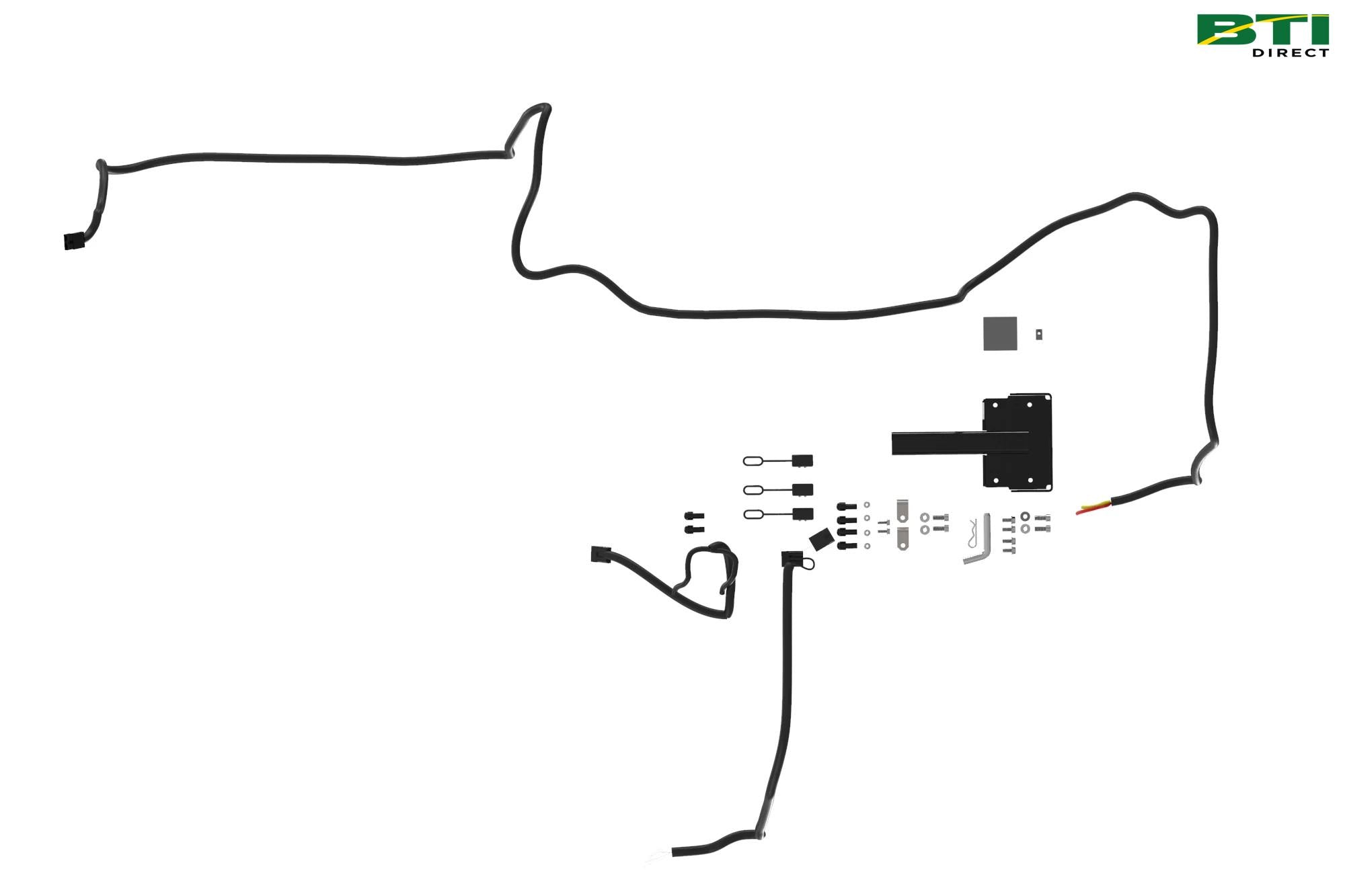 BM26393: Winch Receiver Mount Kit