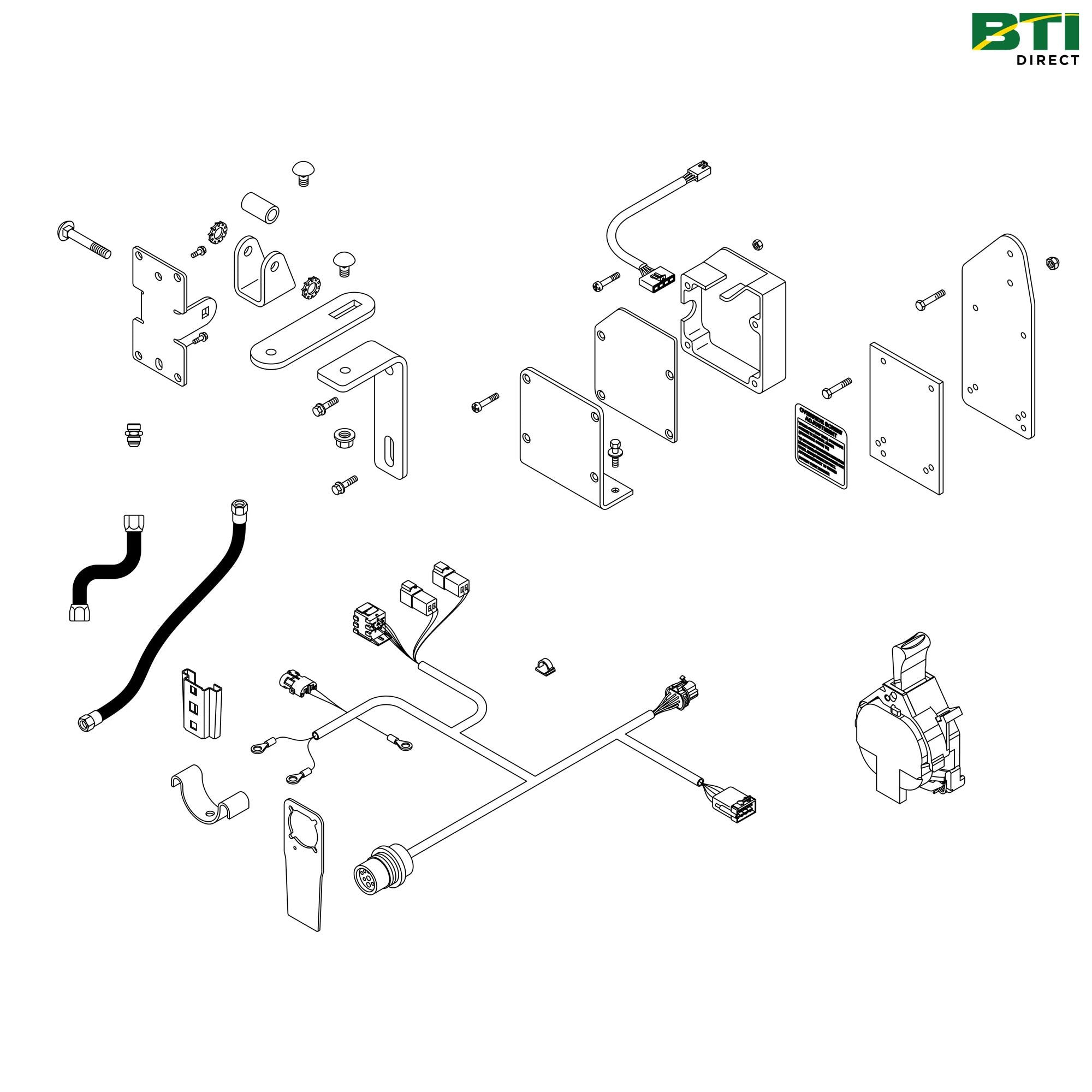 BN231949: AccuDepth™ Implement with Add-On Valve Harness Kit