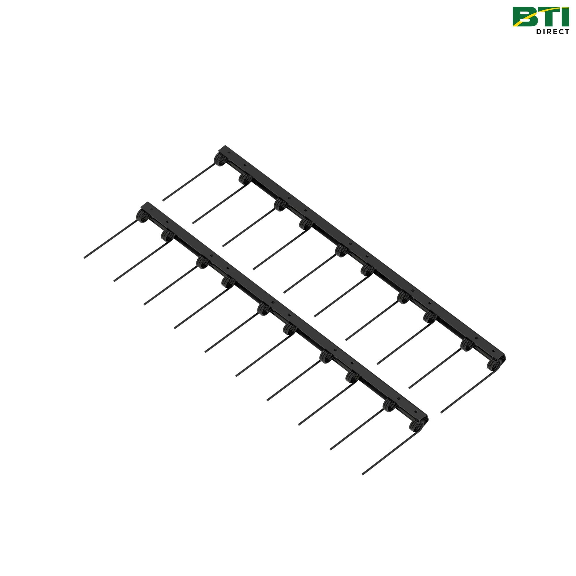BN401873: 3 Bar Coil Tine Rolling Basket Harrow