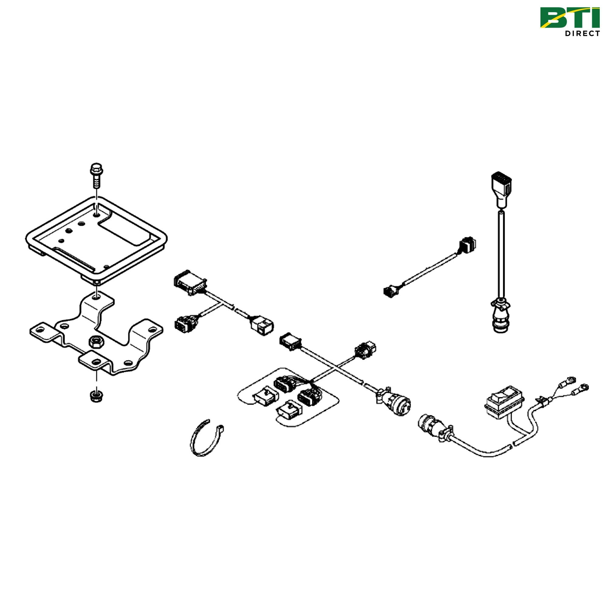 BPF10838: RTK Radio 900 Base Station Attachment