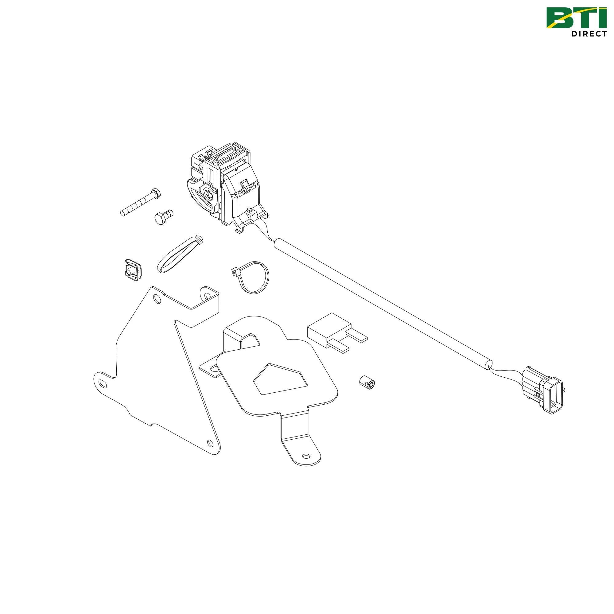 BPF11770: JDLink™ Jumper Harness and MTG Bracket Attachment