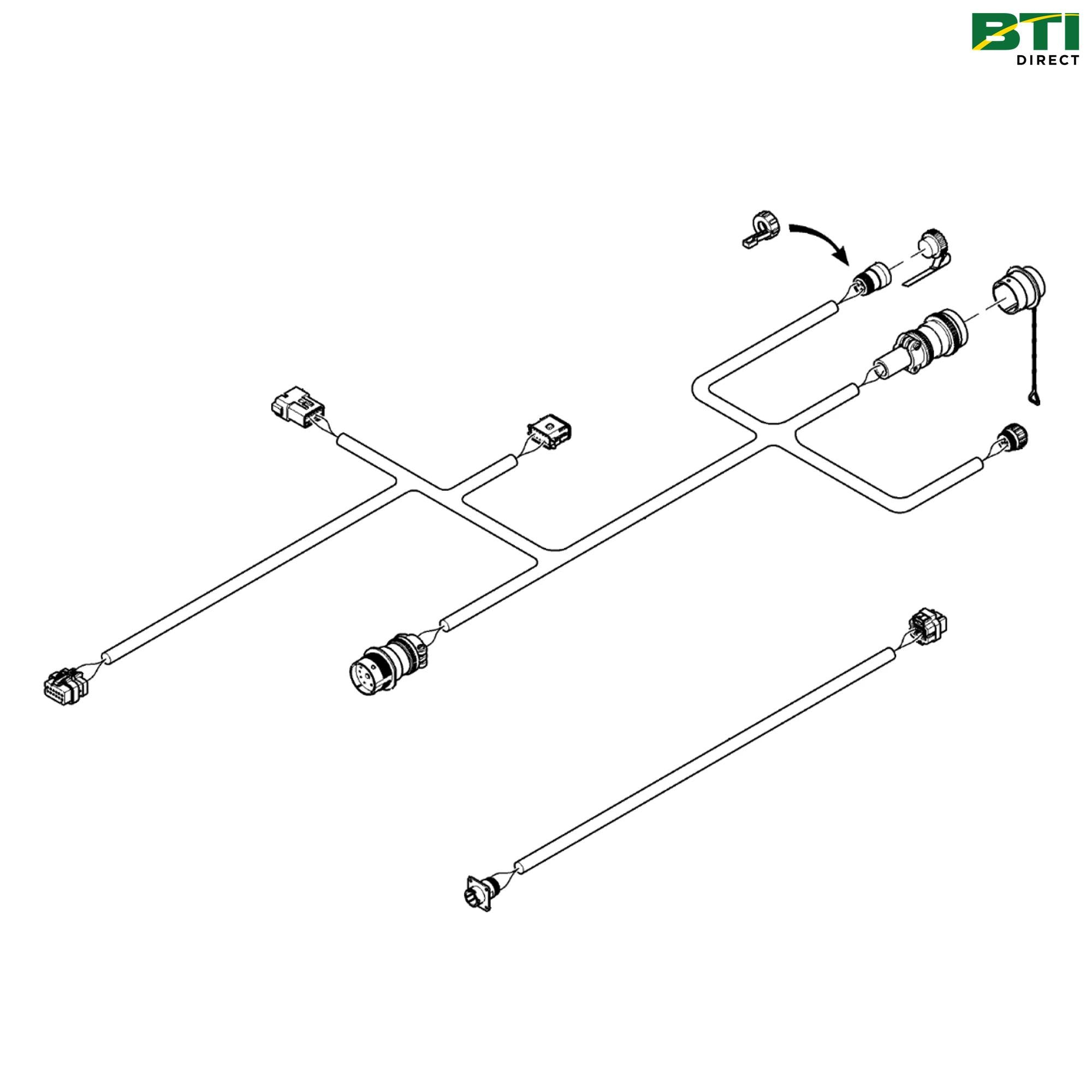 BPF12023: ISO Implement Harness Kit
