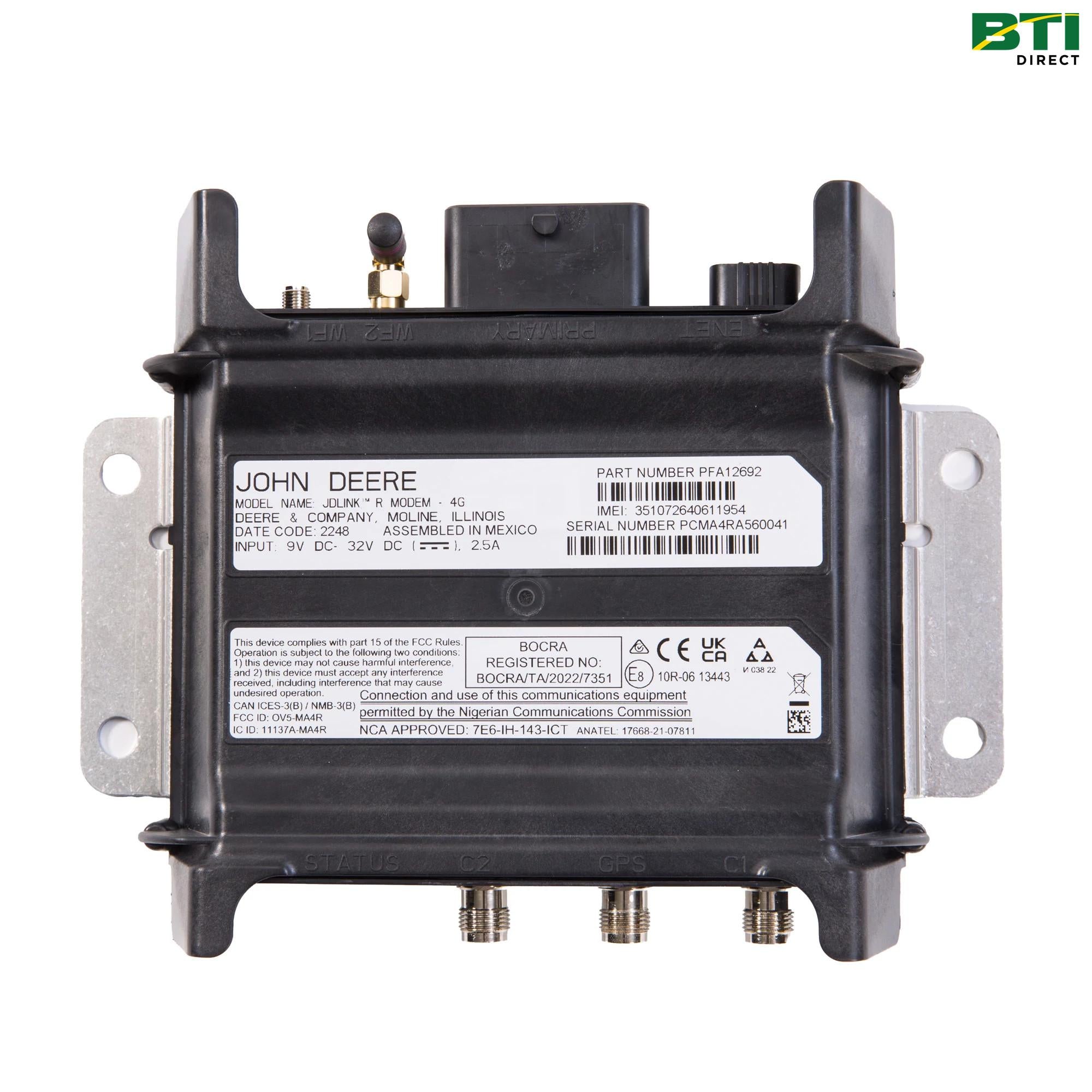 BPF12617: JDLink™ R Modem Attachment