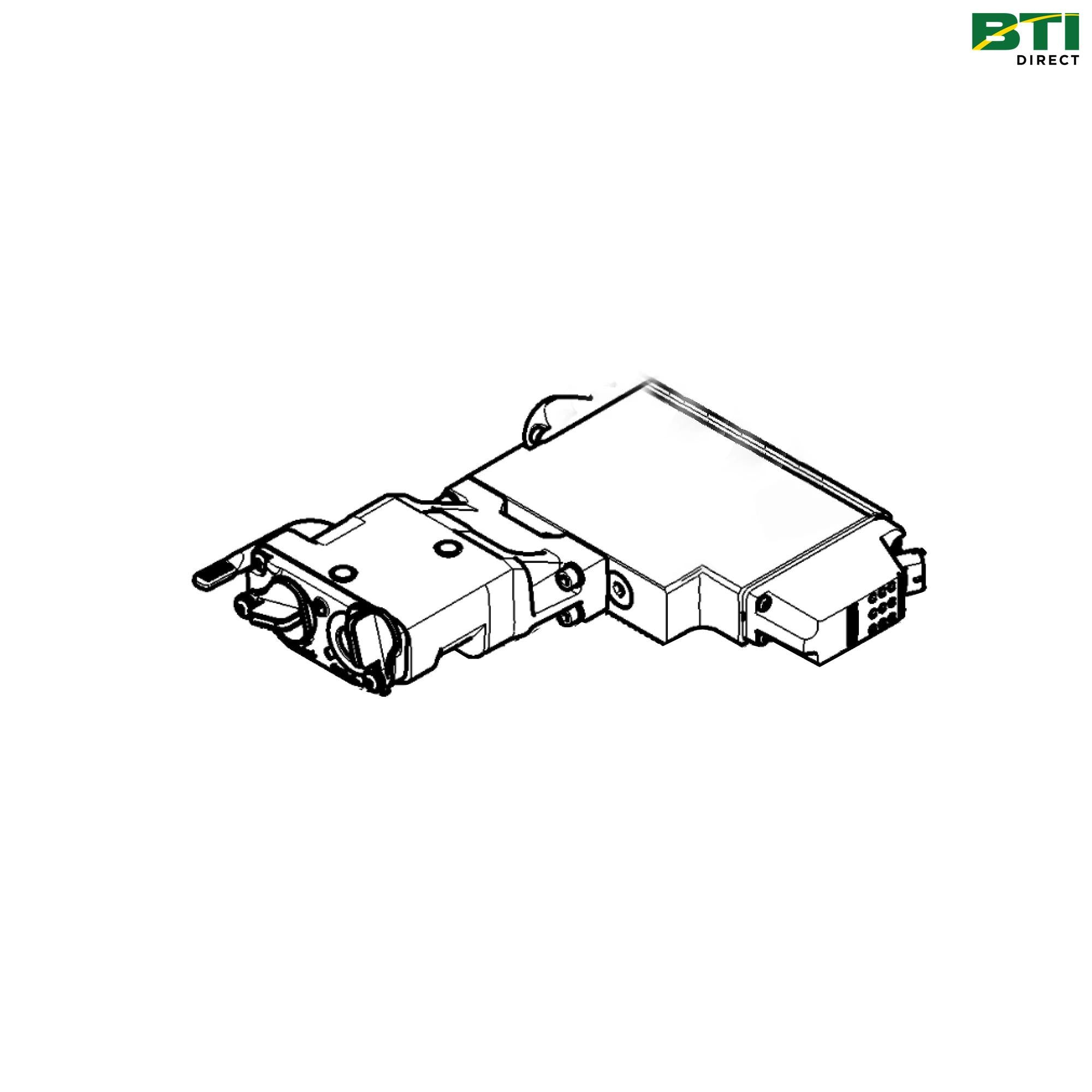 BRE10048: Fifth Remote Selective Control Valve (SCV) attachment with Electro-Hydraulic Controls