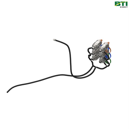 BRE10067: Six Mid Selective Control Valve (SCV) Quick Coupler Attachment