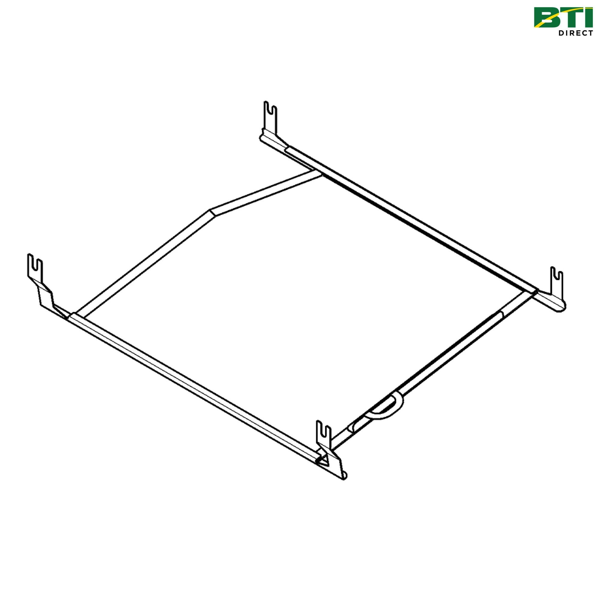 BRE10212: Hydraulic Oil Cooler Screen Attachment