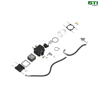 BRE10224: Severe-Duty Fuel-Water Separator Attachment for 13.5 Liter Engine