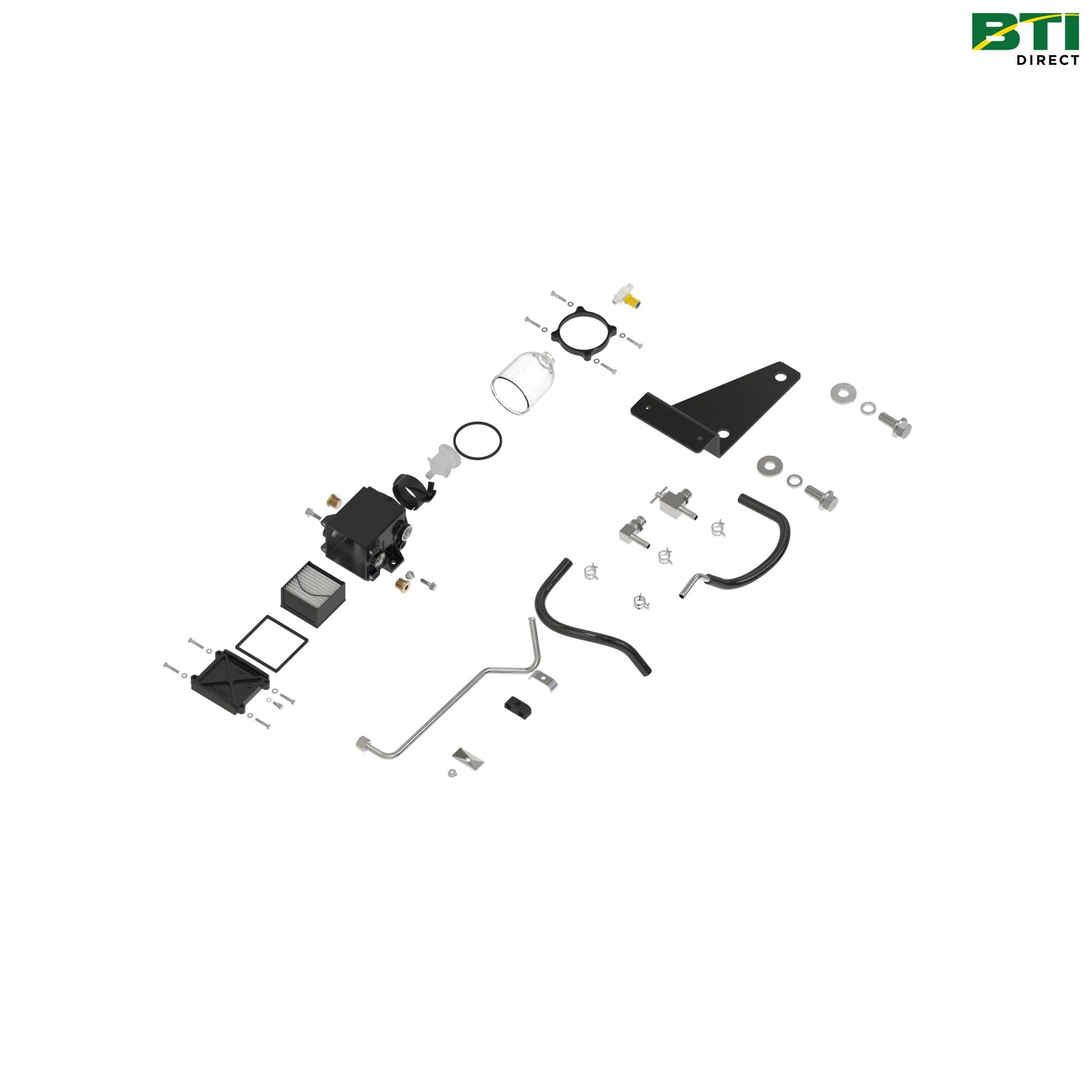 BRE10228: Severe-Duty Fuel-Water Separator Attachment for 9 Liter Engine