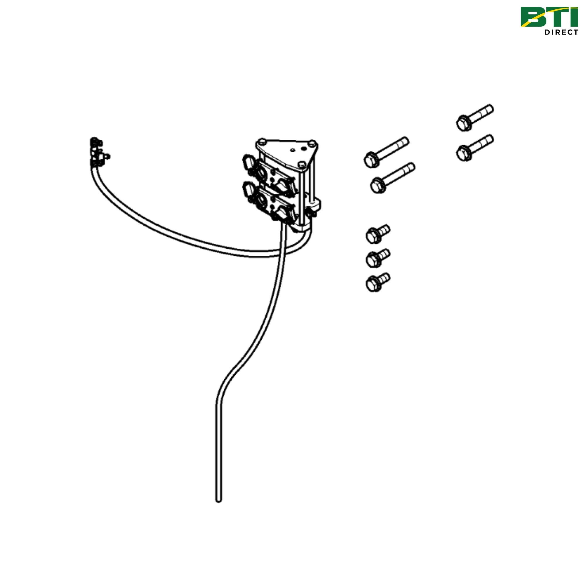 BRE10485: 3/4" Quick-Coupler Conversion Hardware Attachment