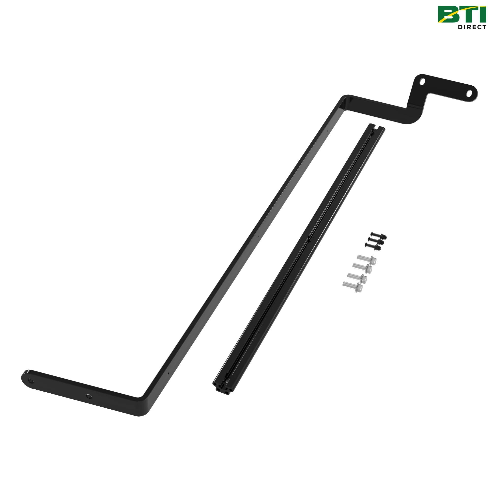 BRE10574: Right Side Window Mounting Bracket and Rail Attachment