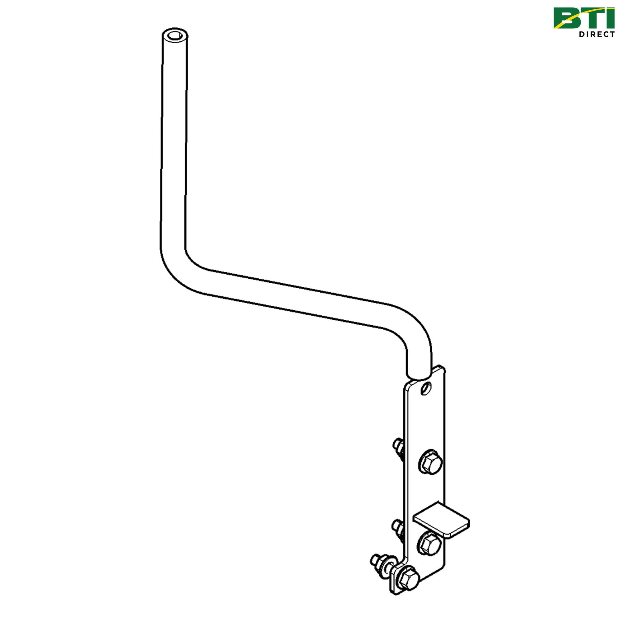 BSJ10448: Oil Spillage Collector Cup Mounting Parts for Tractors Equipped with Height Adjustable Wagon Hitch
