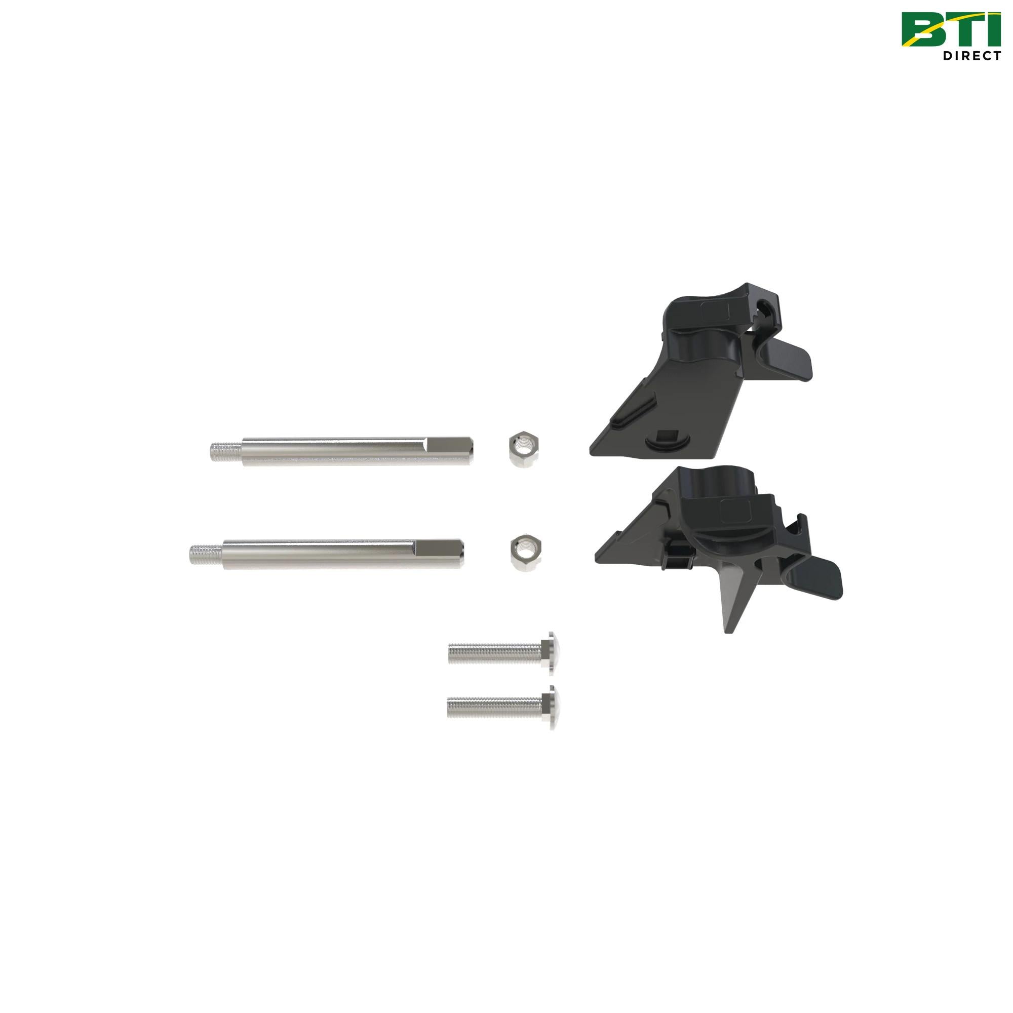 BUC10546: Quick-Adjust 5 (QA5) Bullhorn Grass Catcher Guide, Support, and Hardware Attachment