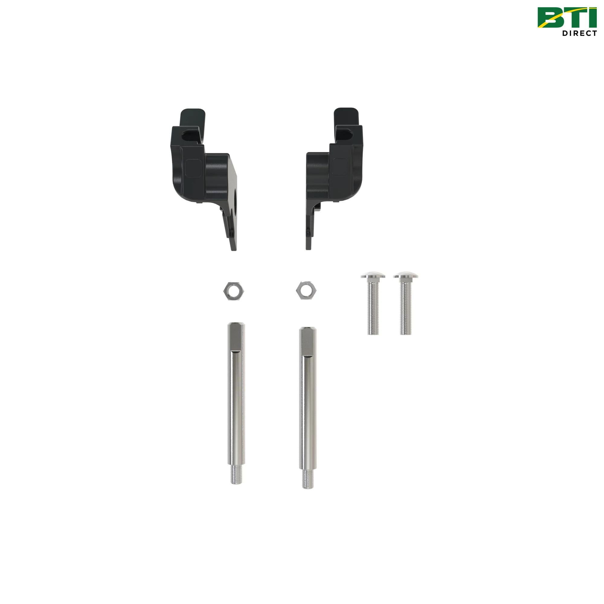 BUC10546: Quick-Adjust 5 (QA5) Bullhorn Grass Catcher Guide, Support, and Hardware Attachment