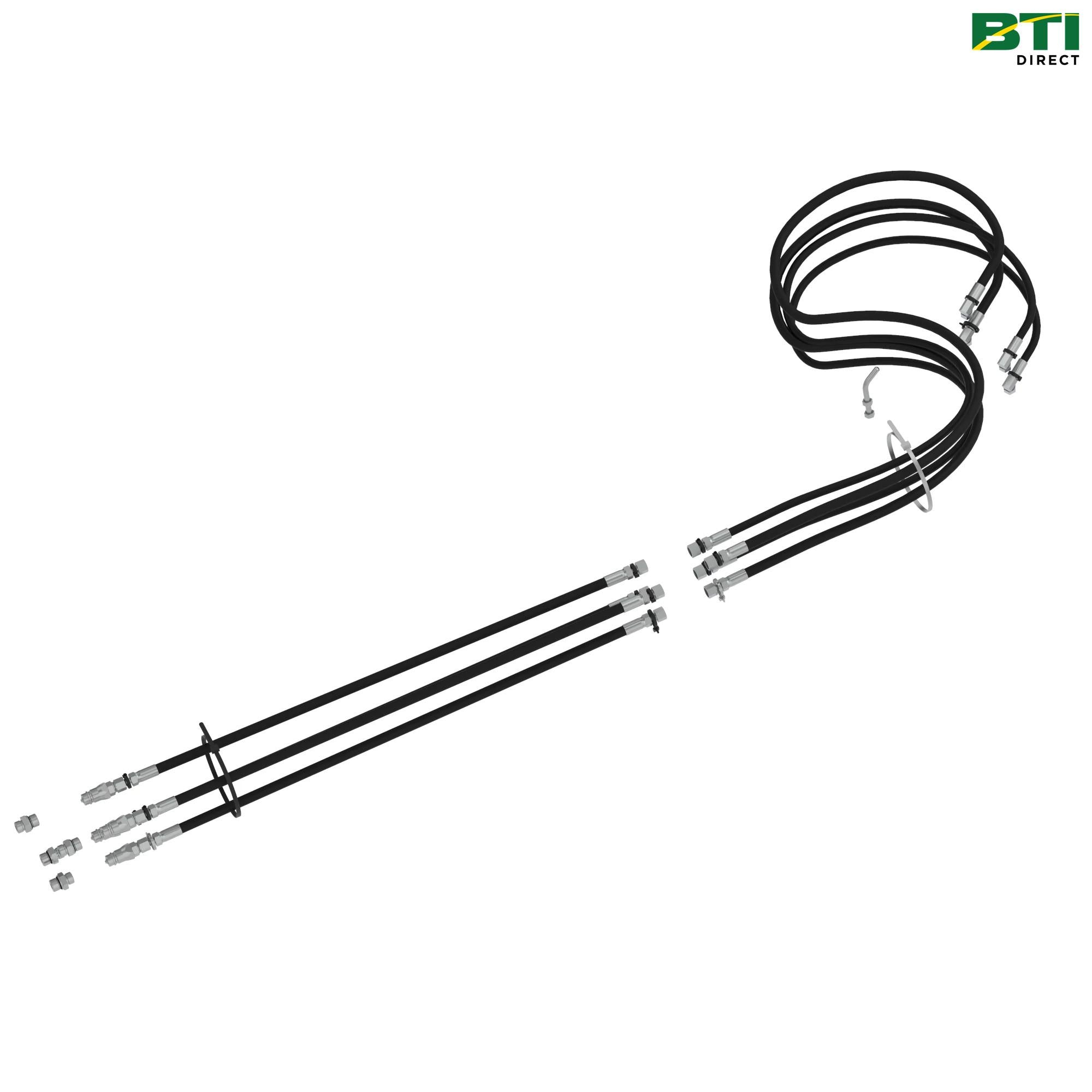BW15240: Mid-Mounted Electro-Hydraulic SCV Hose Kit