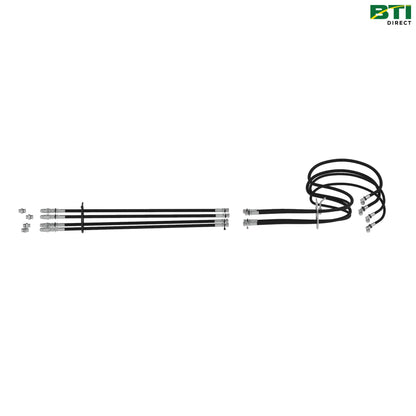 BW15240: Mid-Mounted Electro-Hydraulic SCV Hose Kit