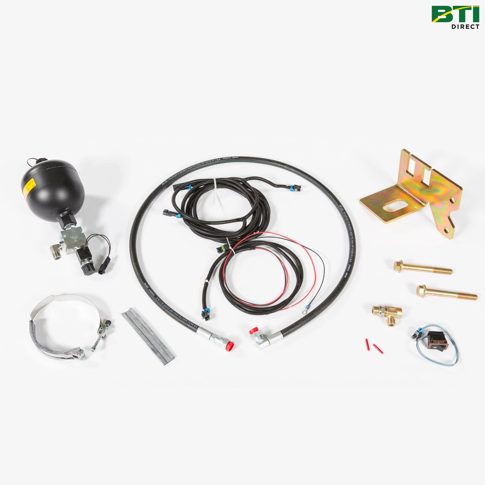 BW15797: Loader Suspension Attachment with Operator Station ON/OFF Switch