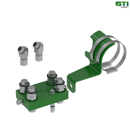 BW15914: Two Function Single-Point Hydraulic Quick-Connect Coupler Attachment