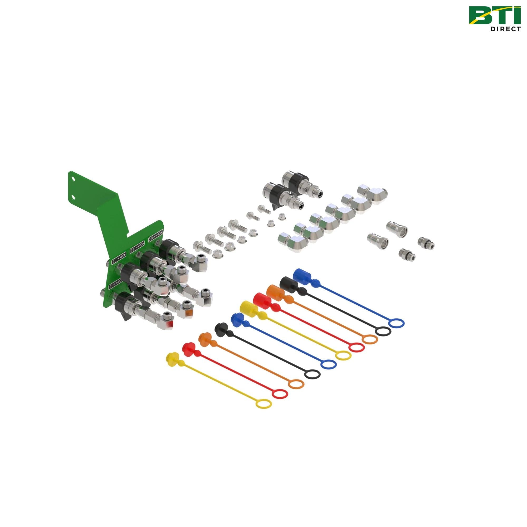 BW16051: 3-Function Hydraulic Quick-Connect Coupler Attachment